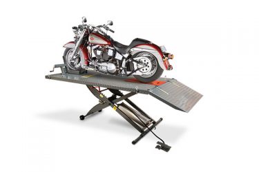 Motorcycle Lift Table Complete Wide Side and Front Extended